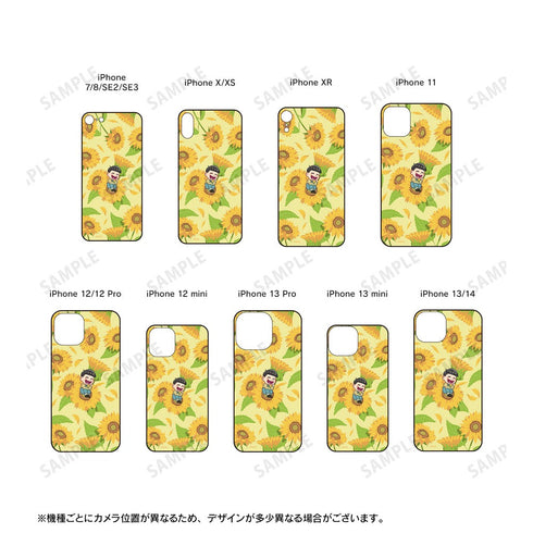 『おそ松さん』十四松 Botania 角丸強化ガラスiPhoneケース